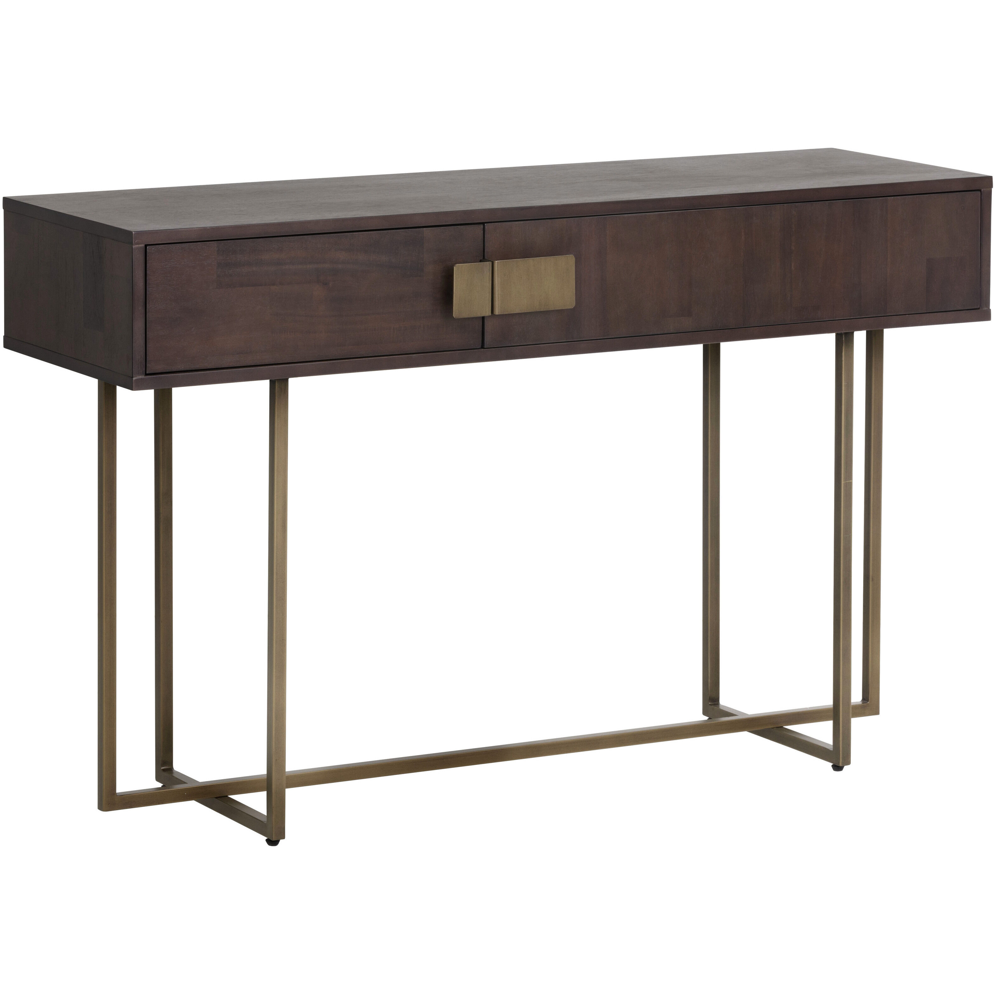 Jade 51.25 X 15.75 inch Antique Brass / Dark Mango Console Table